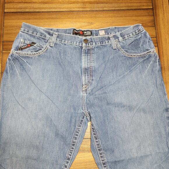 Ariat Low Rise M4 Boot Medium Wash Denim Jeans - Size 44 X 30 - Picture 2 of 9